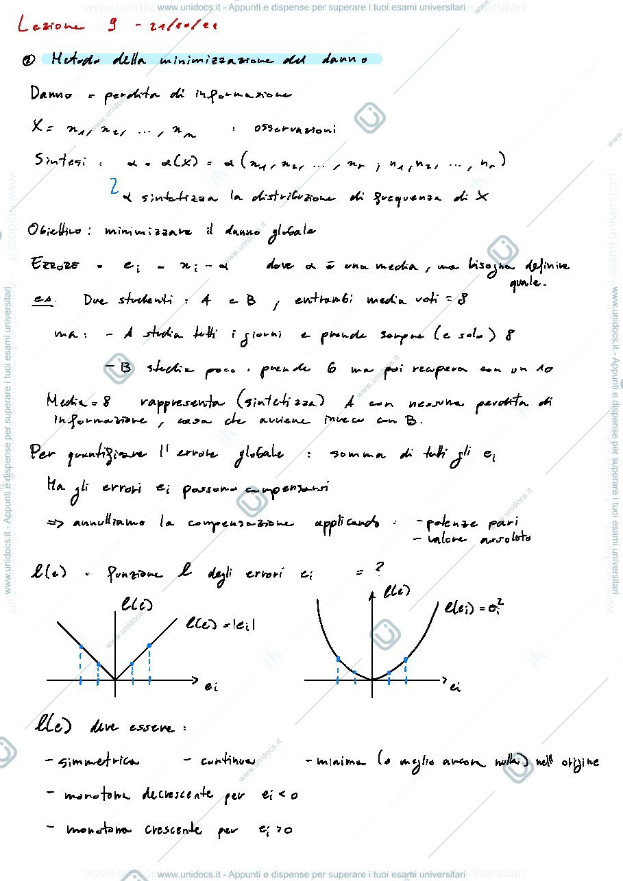 Anteprima pagina 2 — Statistica 1 - Parte 2 