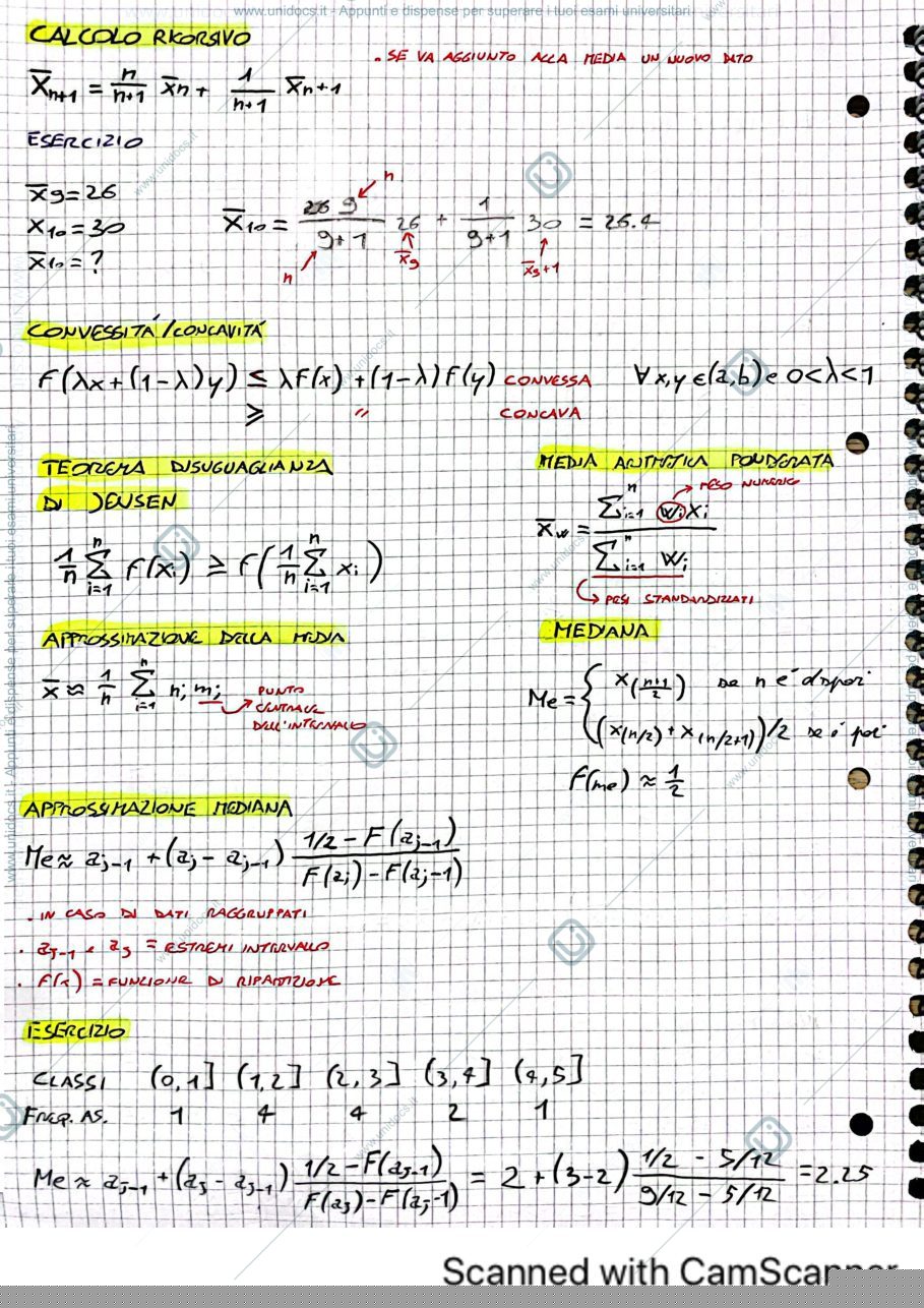 Anteprima pagina 2 — formulario statistica 1