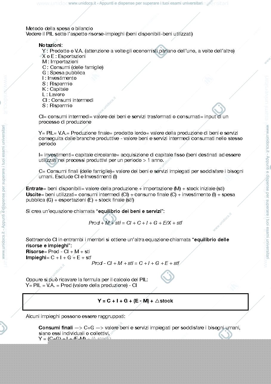 Anteprima pagina 3 — Appunti di Statistica Economica I 
