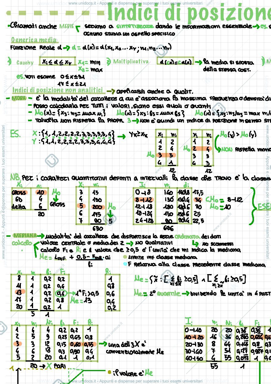 Anteprima pagina 3 — statistica I