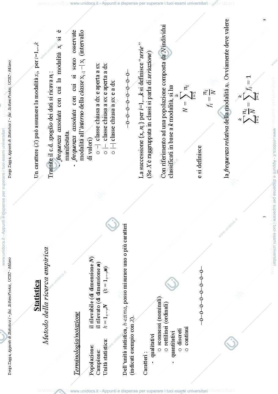 Anteprima pagina 3 — Statistica I