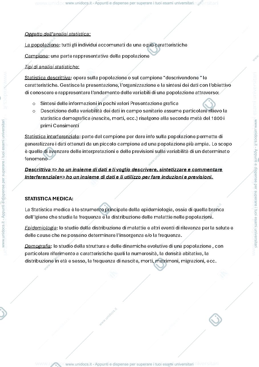 Anteprima pagina 3 — Statistica medica