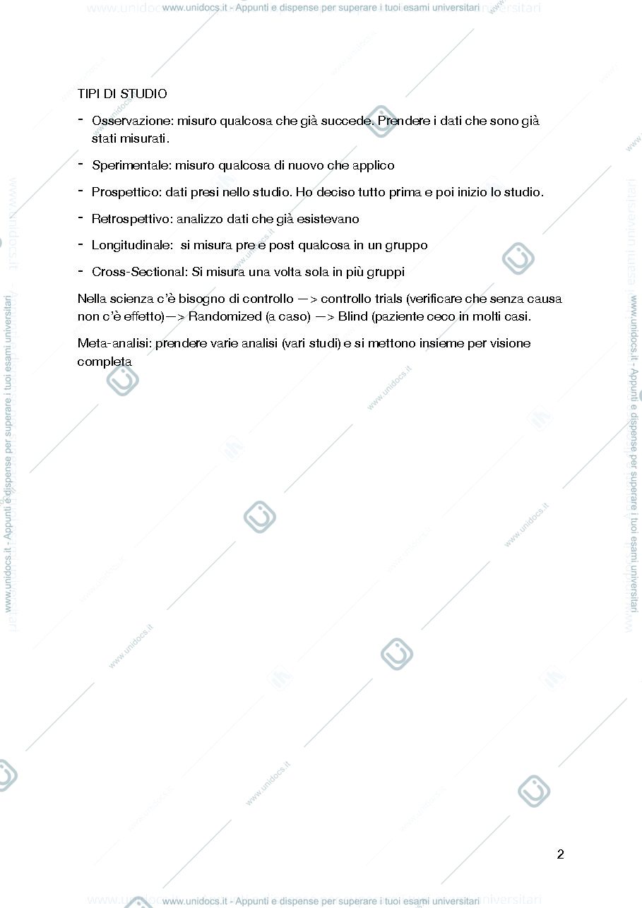 Anteprima pagina 2 — Statistica medica