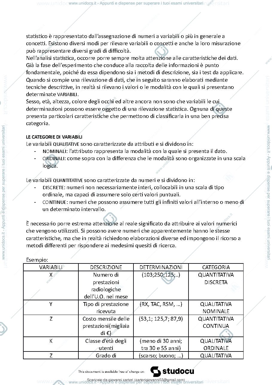 Anteprima pagina 4 — statistica medica