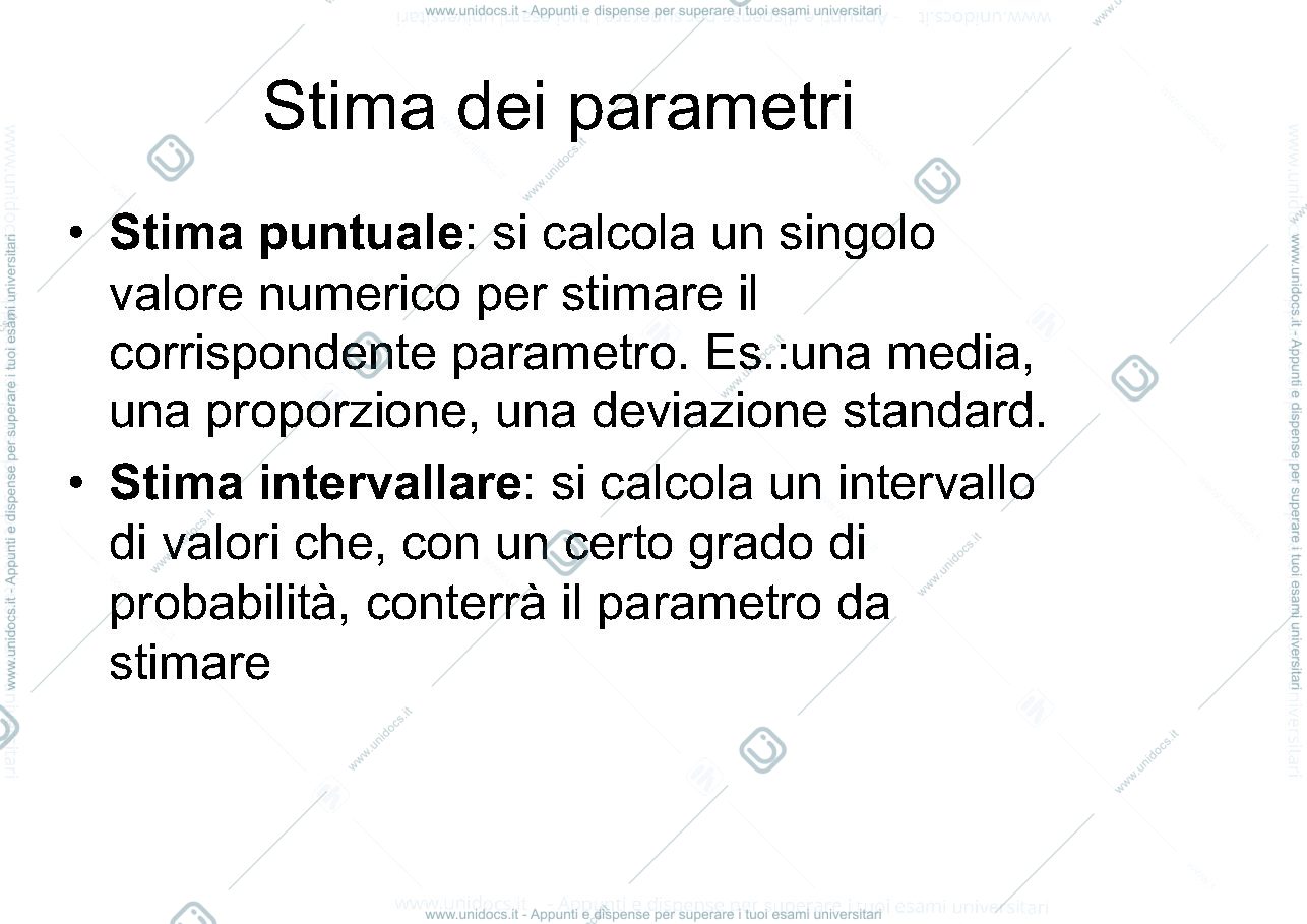 Anteprima pagina 5 — Slide Statistica 