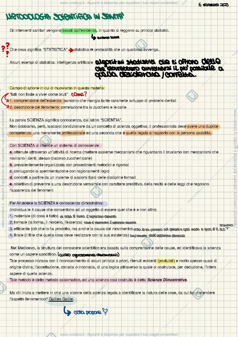 Anteprima pagina 2 — STATISTICA CDL IG DENTALE