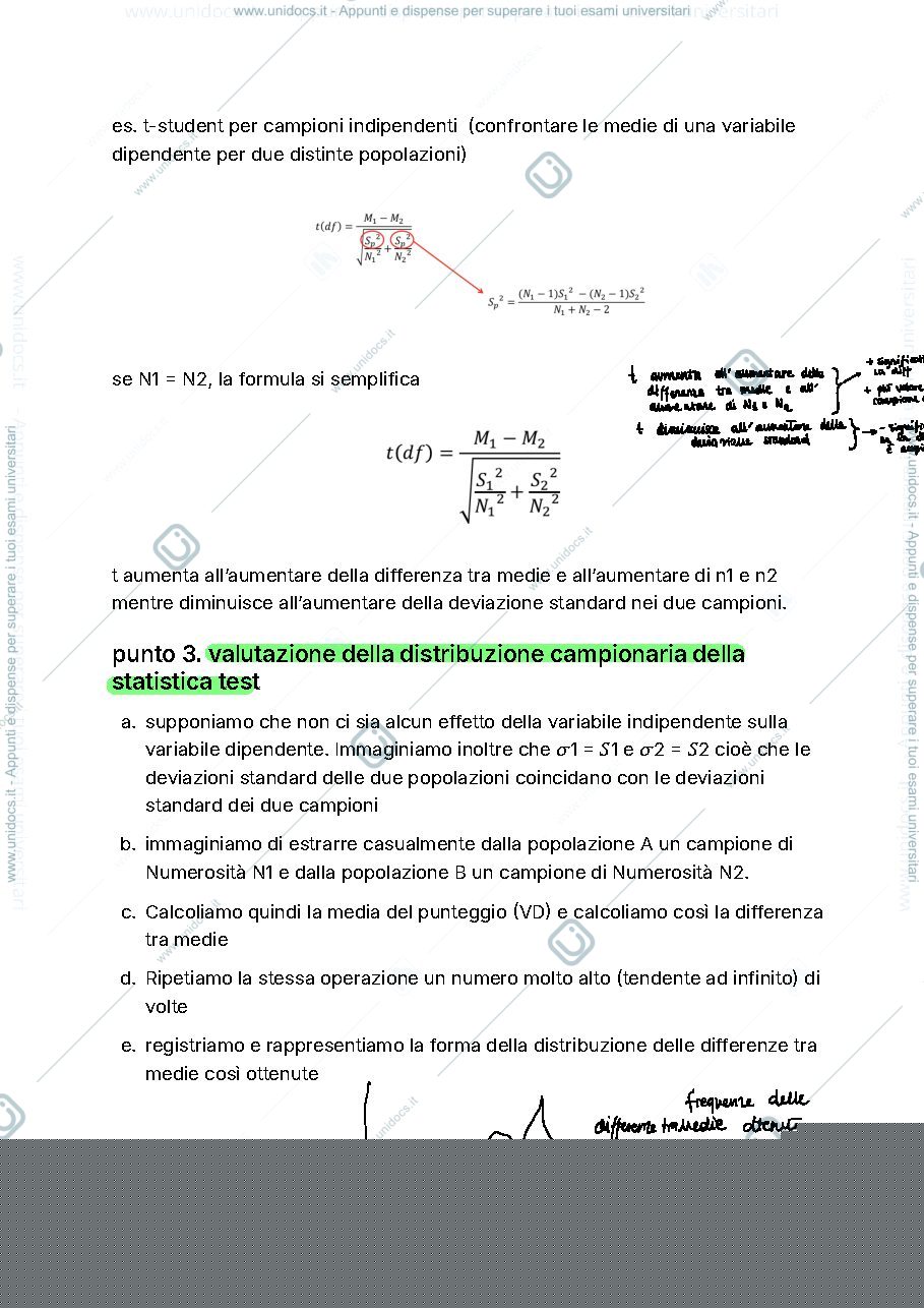 Anteprima pagina 3 — Appunti Statistica Inferenziale