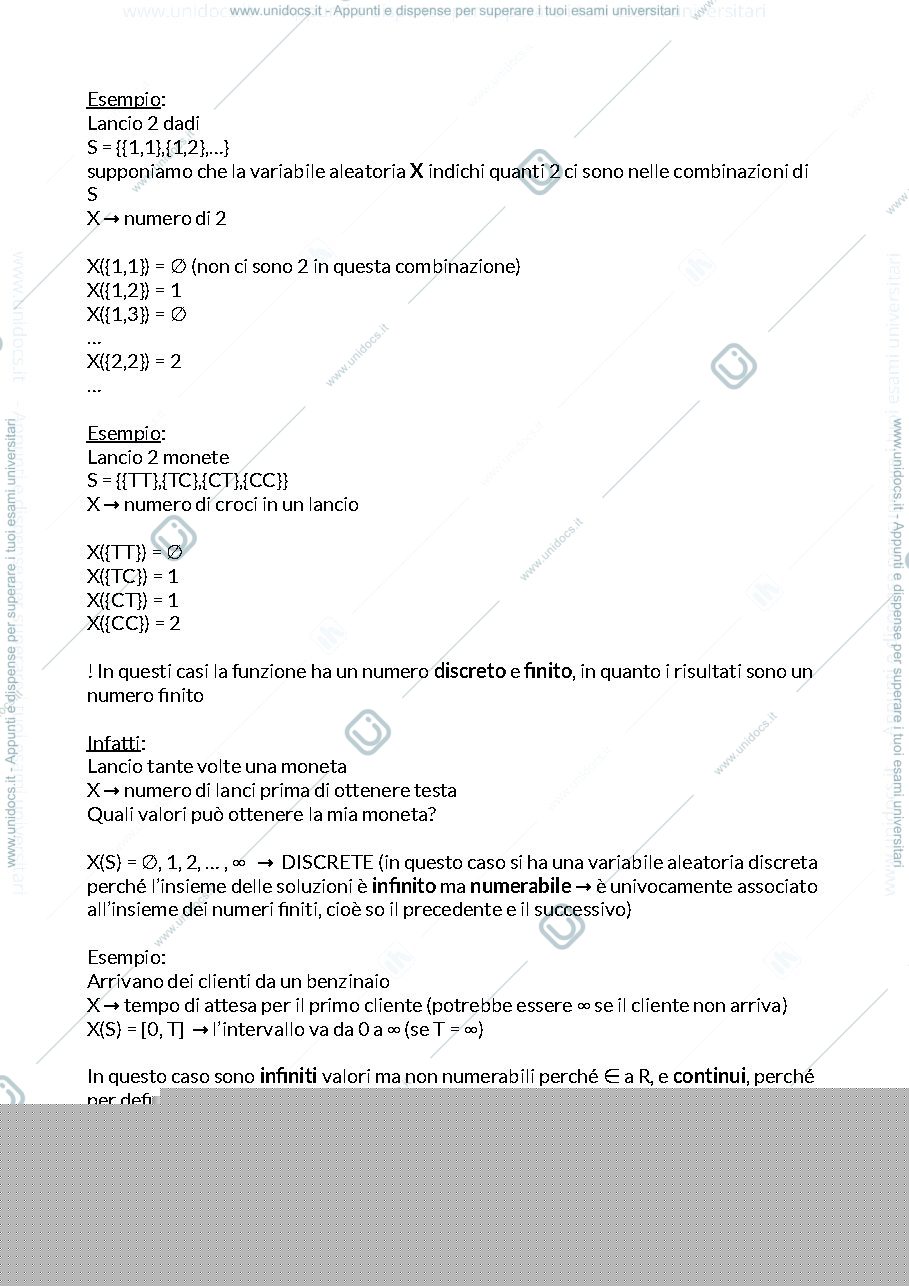Anteprima pagina 3 — Riassunto Statistica Numerica