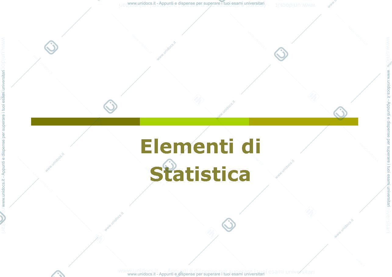 Anteprima pagina 1 — statistica
