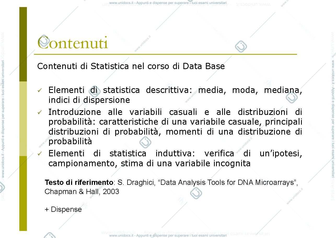 Anteprima pagina 2 — statistica