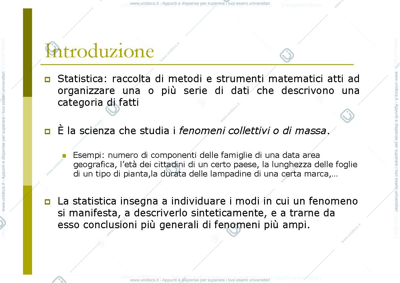 Anteprima pagina 3 — statistica