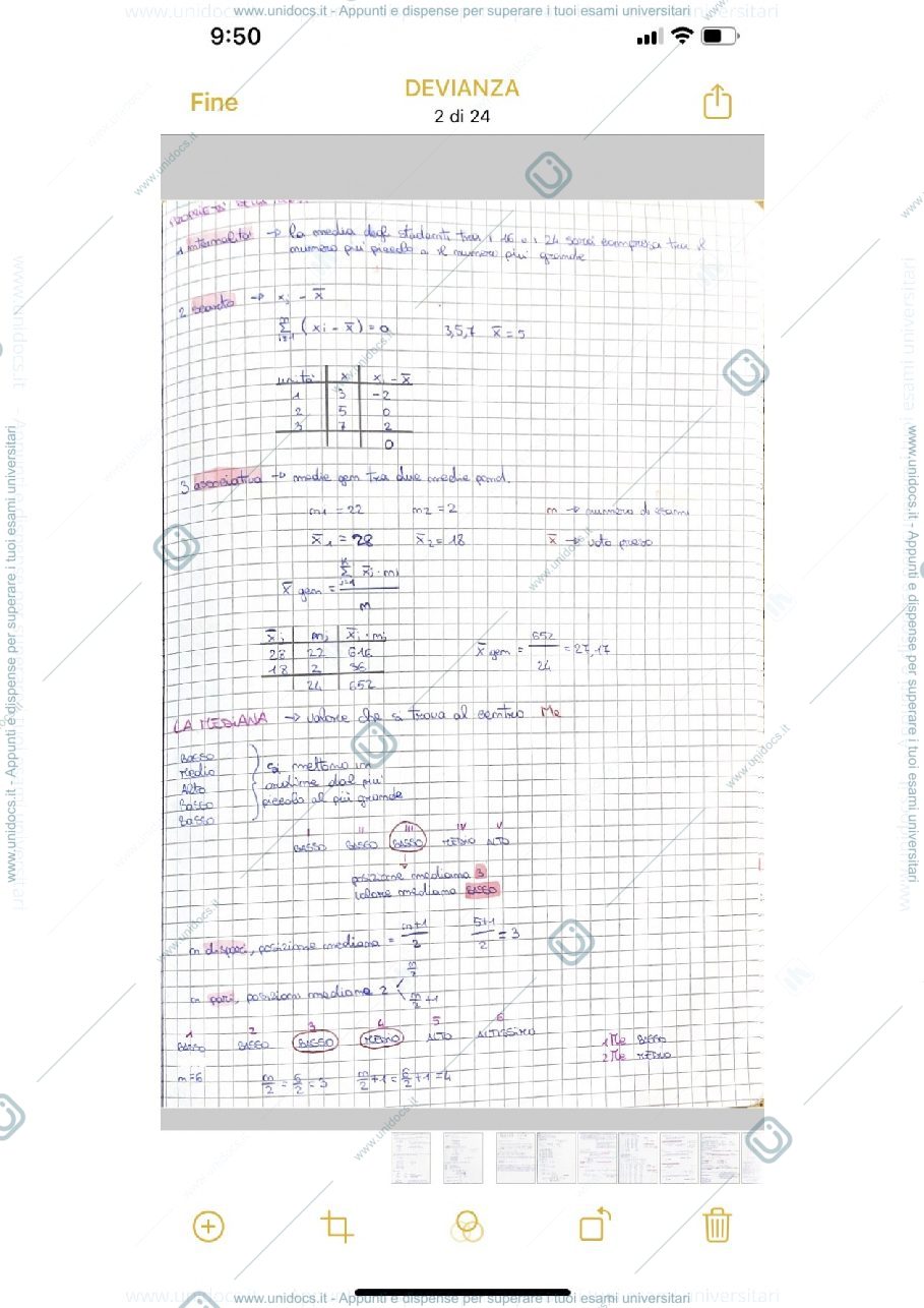 Anteprima pagina 2 — Statistica