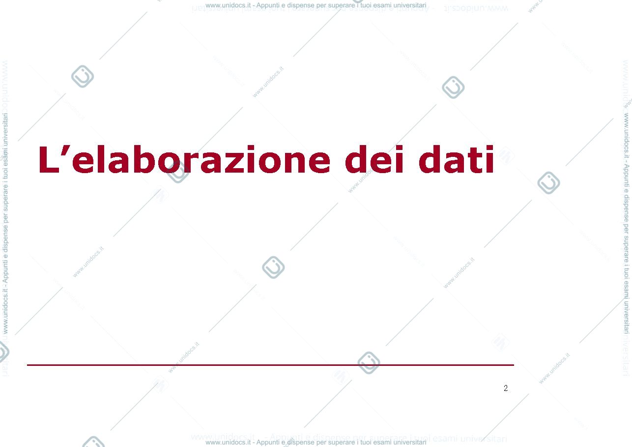 Anteprima pagina 2 — elaborazione dati