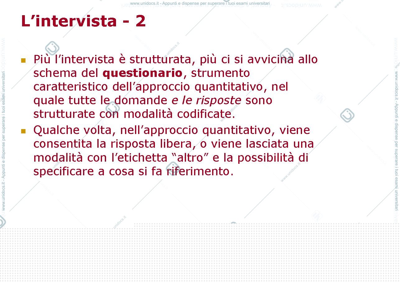 Anteprima pagina 4 — il questionario