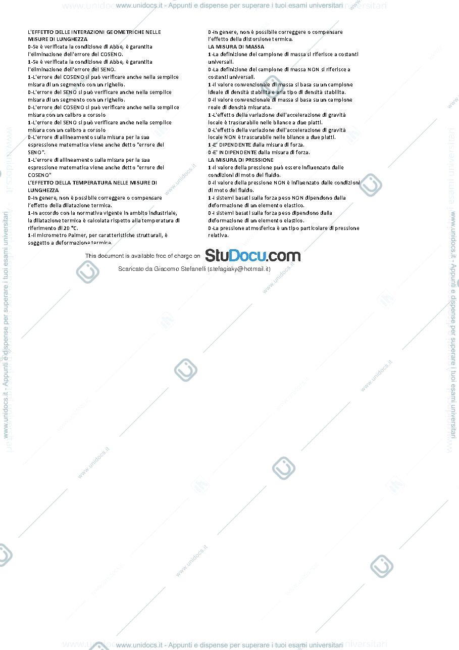 Anteprima pagina 2 — Database domande teoria esame
