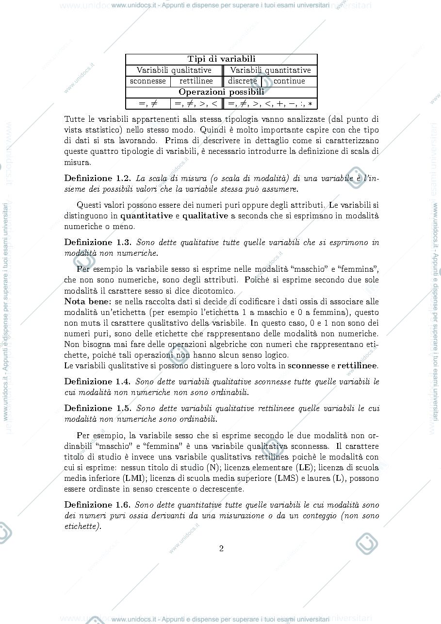 Anteprima pagina 2 — Descrittiva