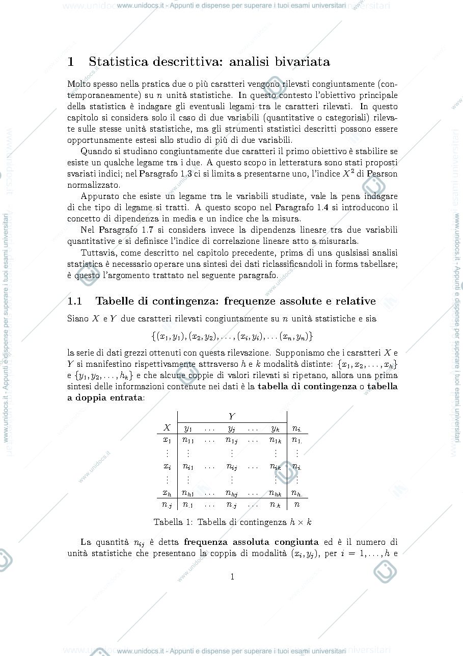 Anteprima pagina 1 — Bivariata