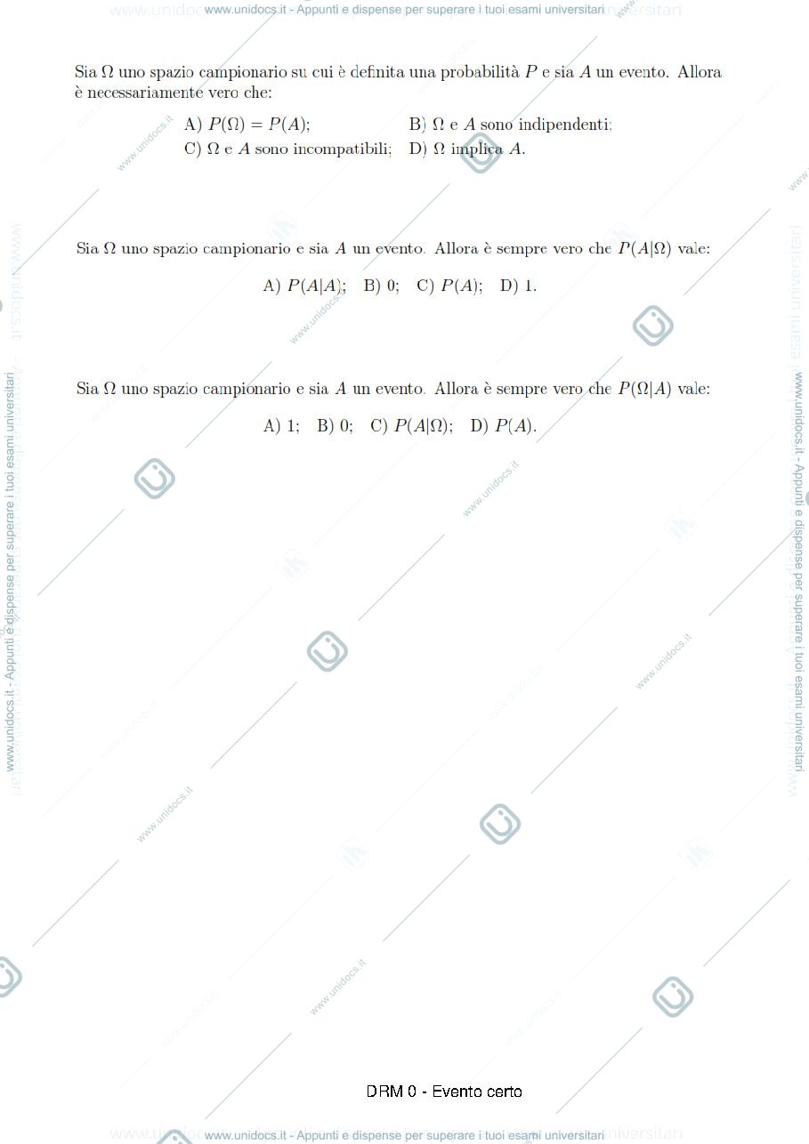 Anteprima pagina 1 — 01-ProbElementare-DRMSoloTesto