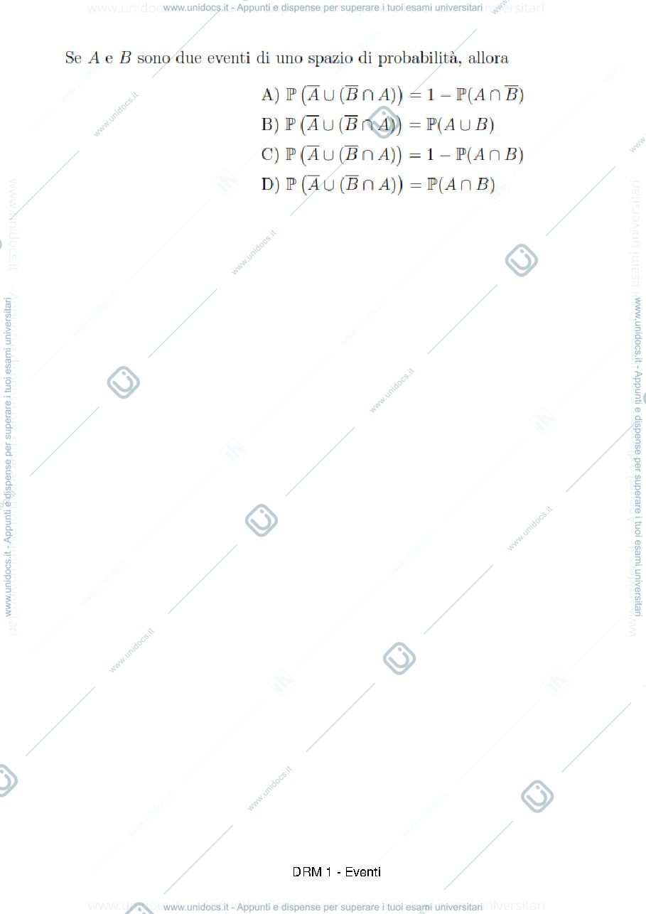 Anteprima pagina 2 — 01-ProbElementare-DRMSoloTesto