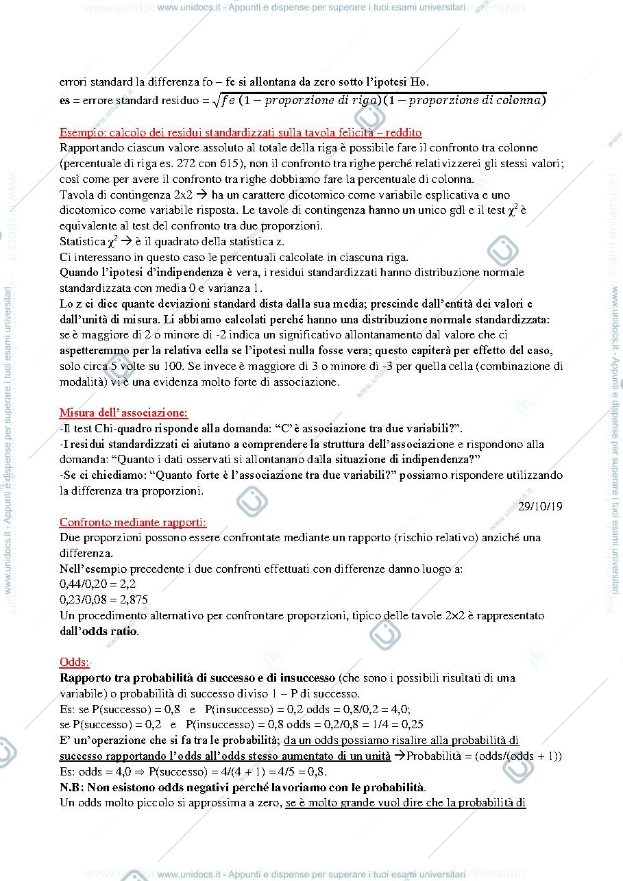 Anteprima pagina 3 — Appunti pt. 2 di statistica, prof. Giommi