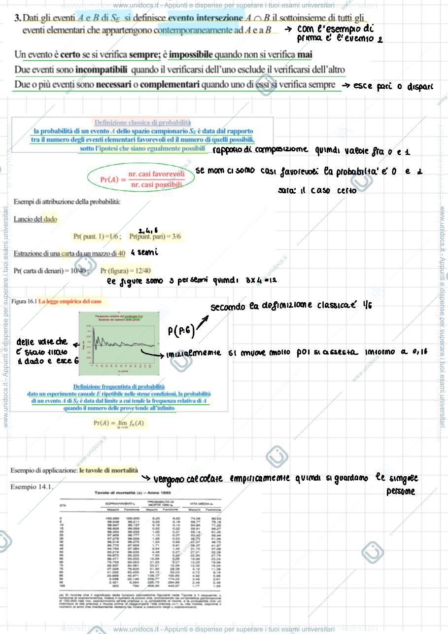 Anteprima pagina 2 — Statistica inferenziale