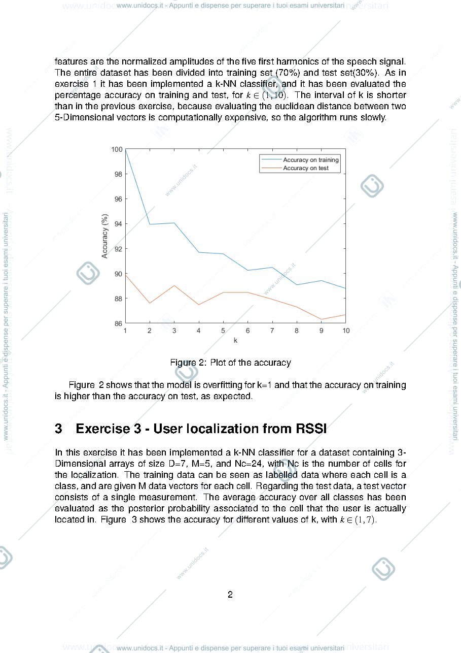 Anteprima pagina 3 — Statistical Learning and Neural Network lab