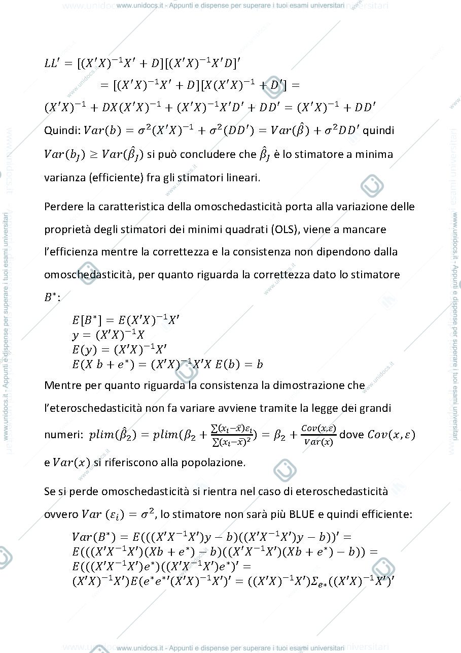 Anteprima pagina 3 — Appunti statistical modeling