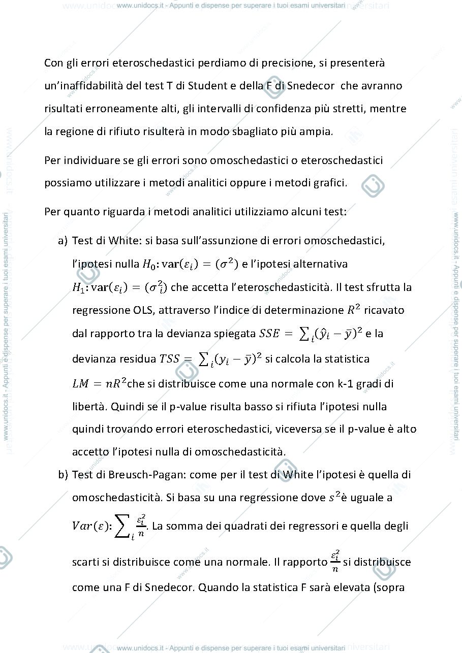 Anteprima pagina 4 — Appunti statistical modeling