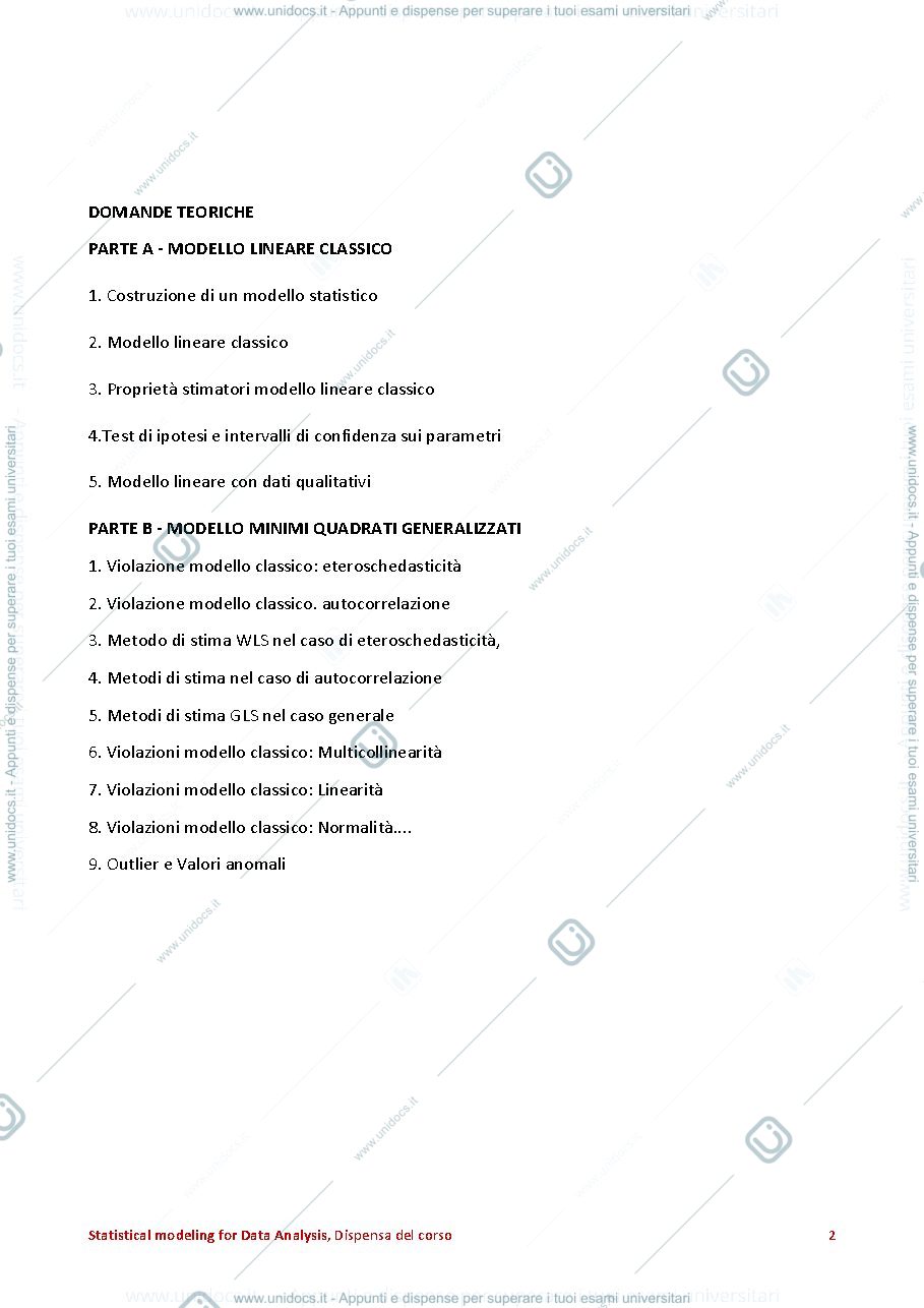 Anteprima pagina 2 — dispensa modulo A e B