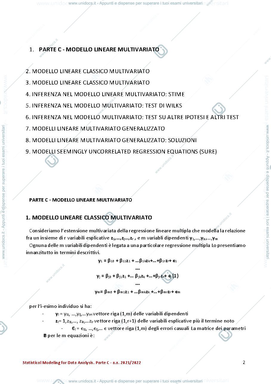 Anteprima pagina 2 — dispensa parte C