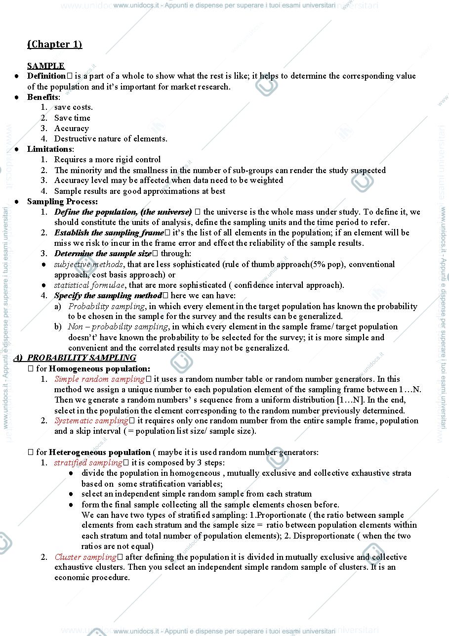 Anteprima pagina 1 — Riassunto Strategic Management 
