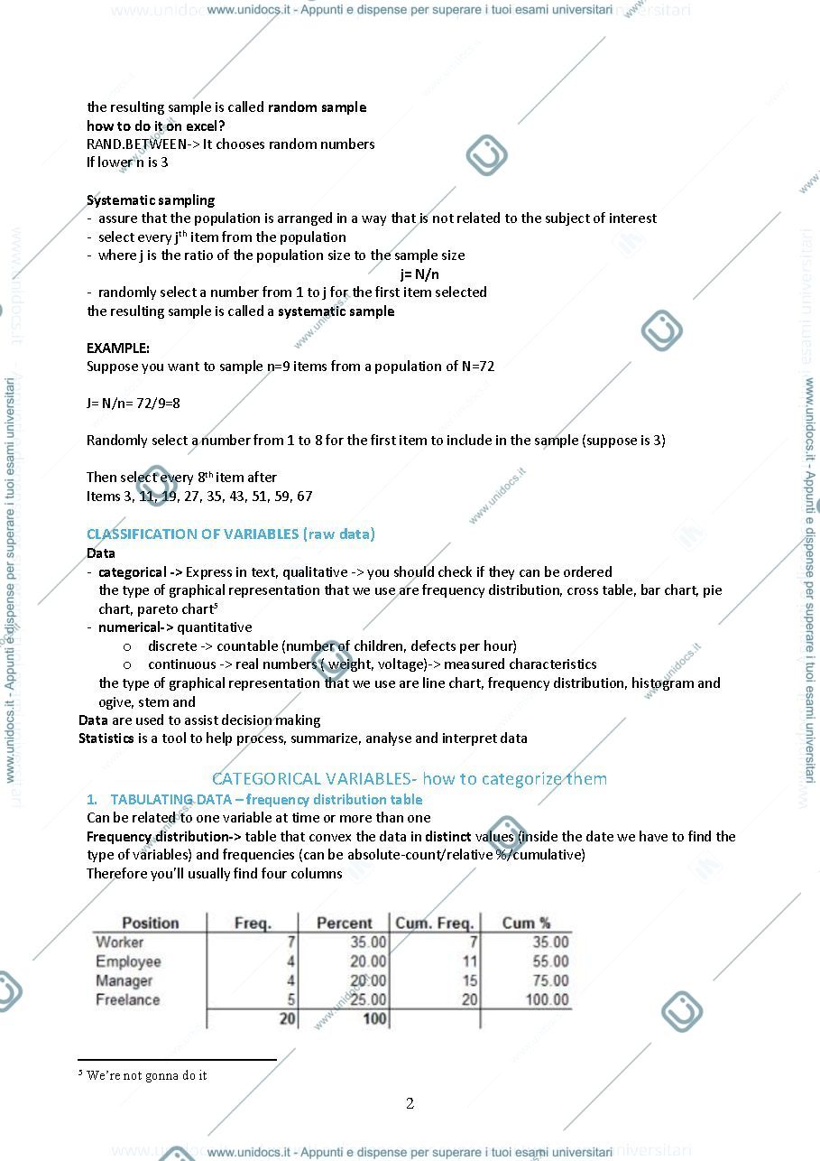 Anteprima pagina 2 — STATISTICS