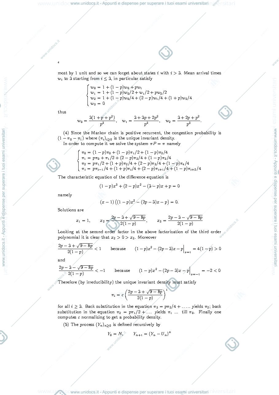 Anteprima pagina 4 — Past exams till 2020