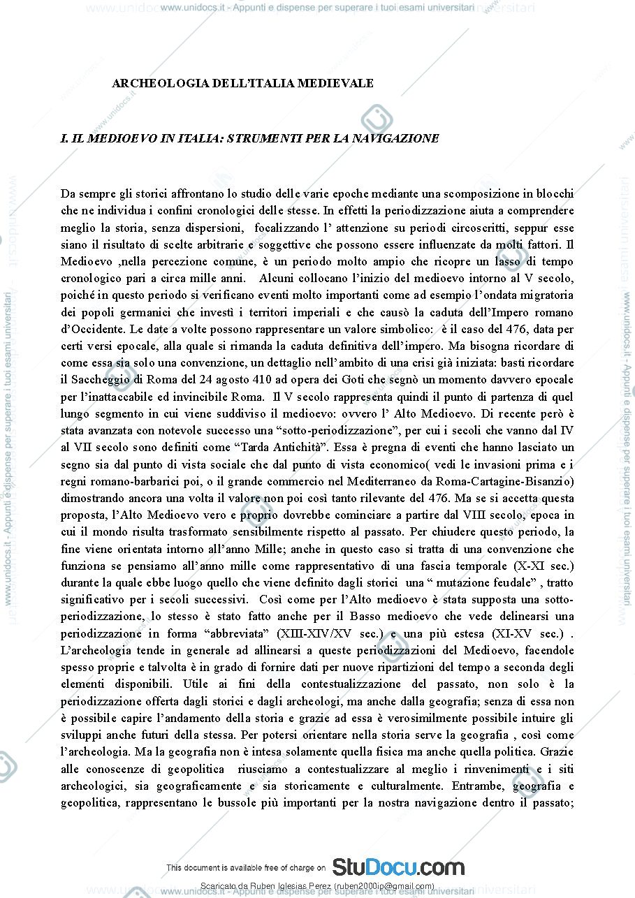 Anteprima pagina 2 — archeologia medievale
