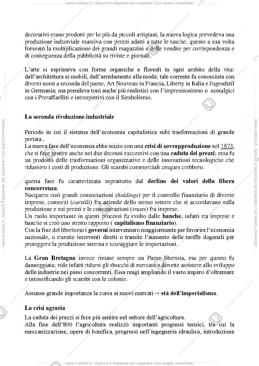 Anteprima pagina 2 — Storia contemponea- Fattorini 