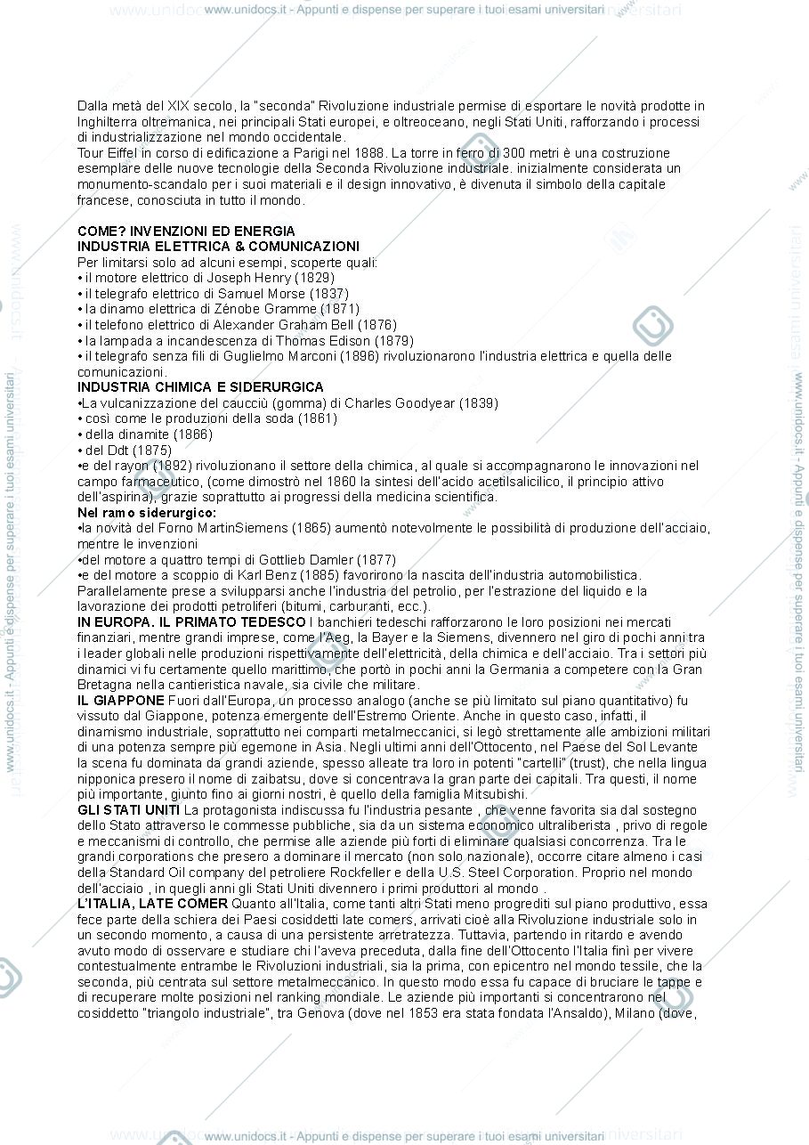 Anteprima pagina 2 — Storia contemporanea 
