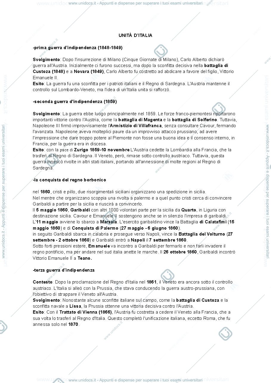 Anteprima pagina 3 — Riassunto prof. Forno storia contemporanea e del giornalismo 