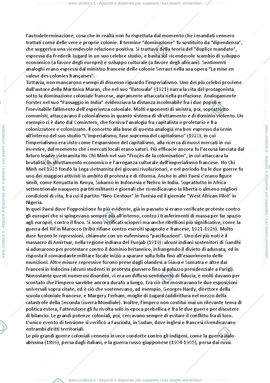 Anteprima pagina 3 — la decolonizzazione