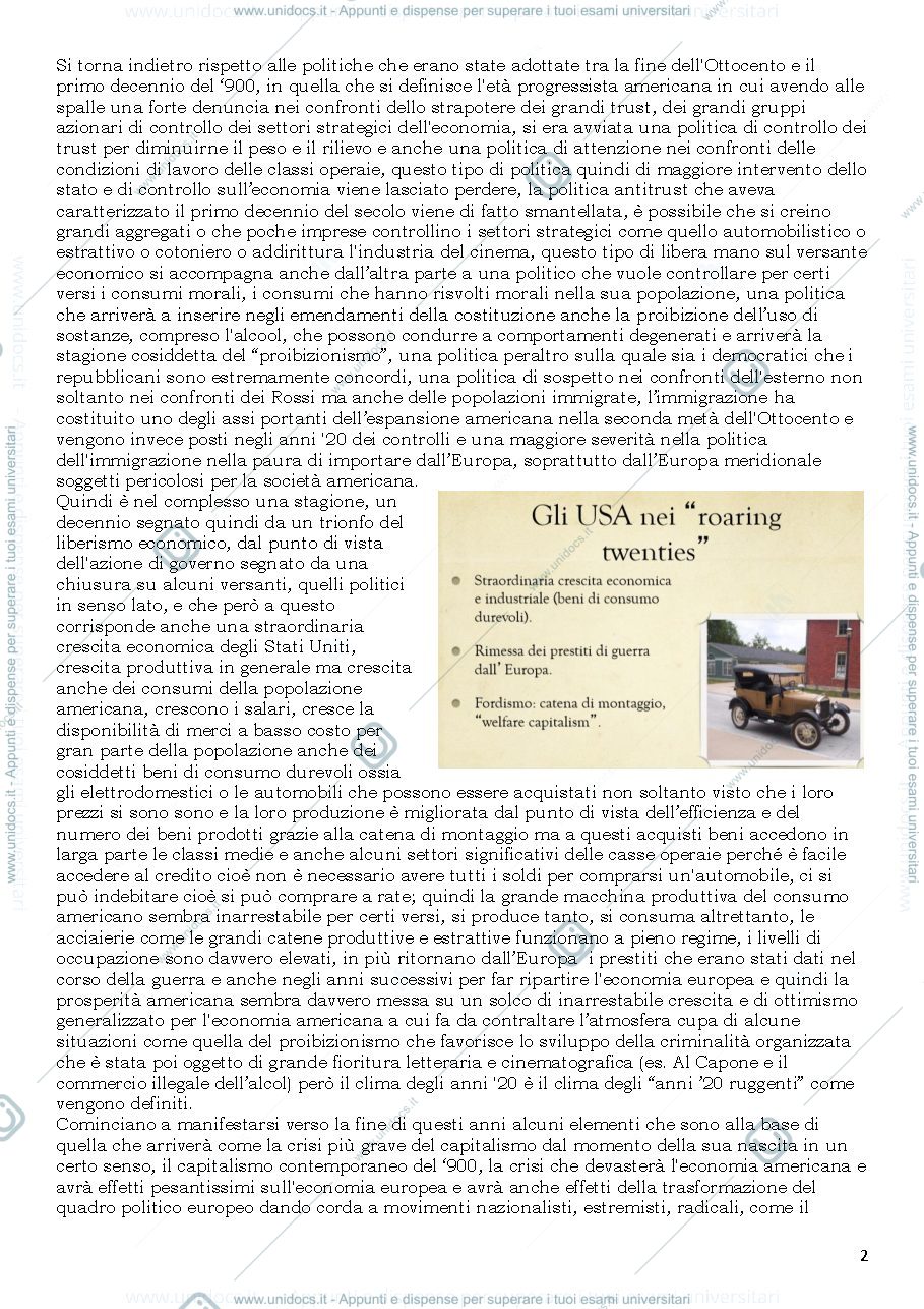 Anteprima pagina 2 — NEW DEAL E CRISI DEL ‘29