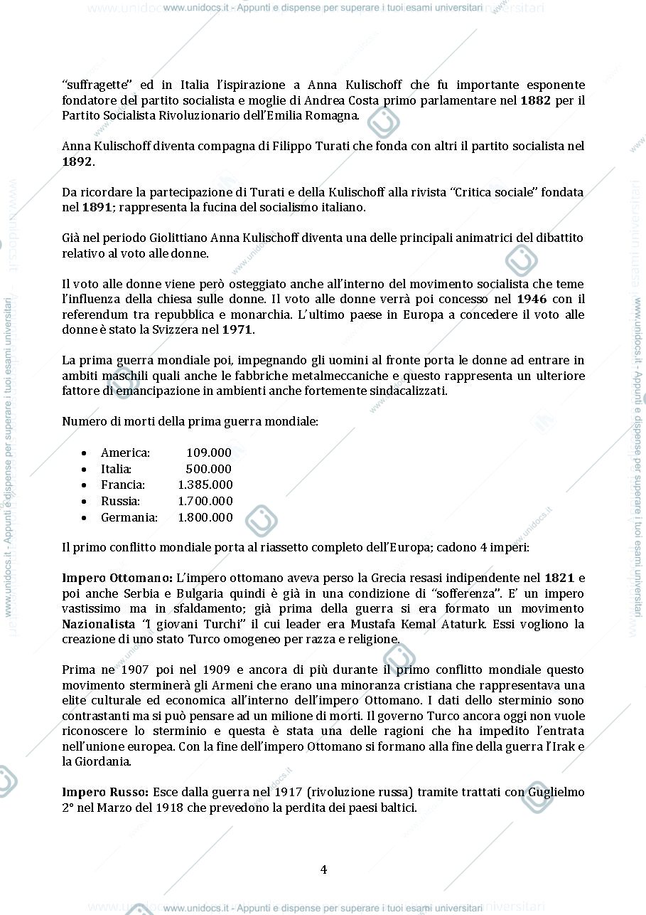 Anteprima pagina 4 — Storia contemporanea