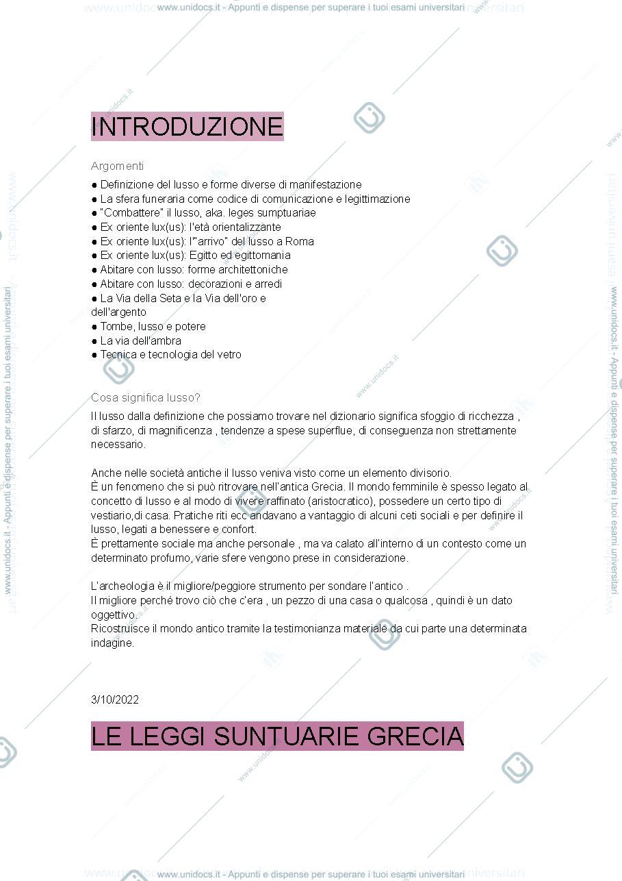Anteprima pagina 1 — Lusso come pratica sociale dell’antichità 