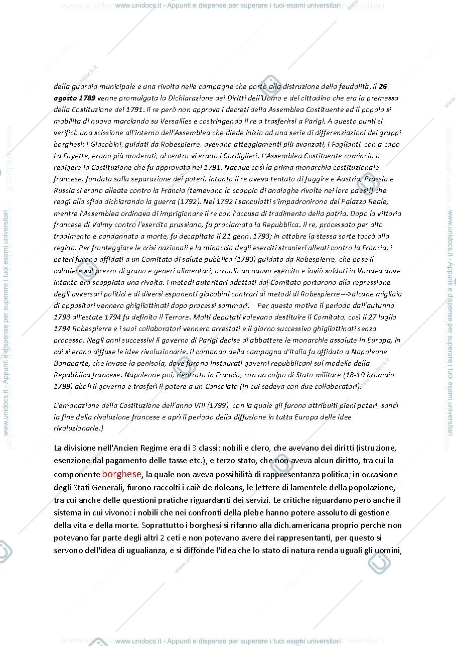 Anteprima pagina 3 — Appunti Storia Contemporanea, Giulia Simone (unipd)