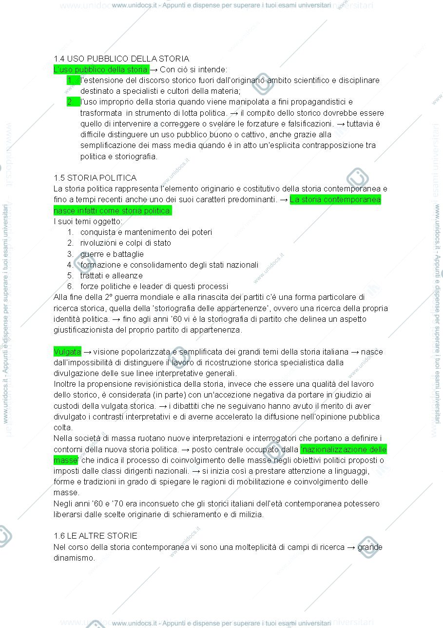 Anteprima pagina 2 — libricino a scelta storia contemporanea