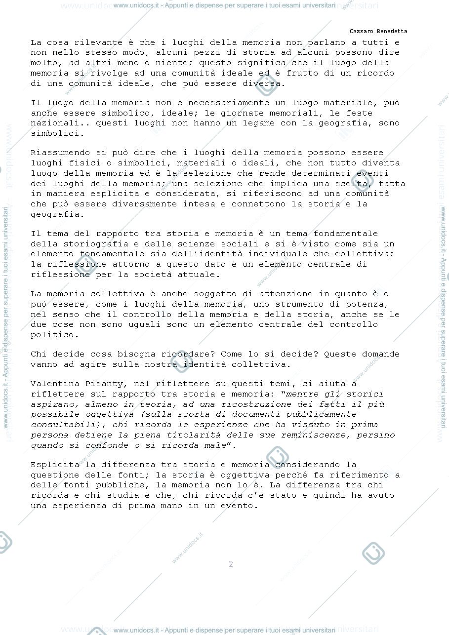 Anteprima pagina 2 — Storia contemporanea - parte monografica