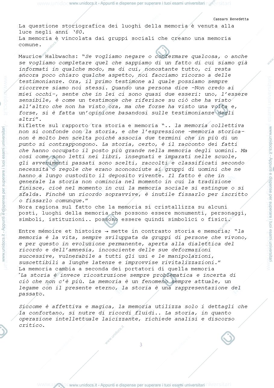 Anteprima pagina 3 — Storia contemporanea - parte monografica