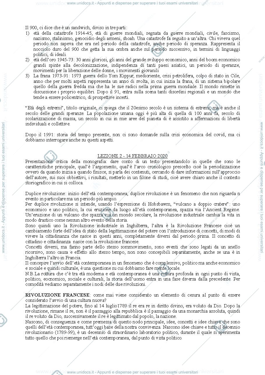 Anteprima pagina 3 — storia contemporanea