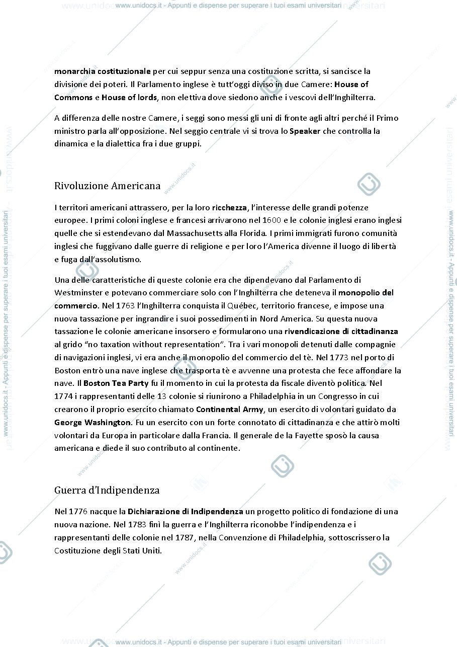 Anteprima pagina 4 — Storia contemporanea 