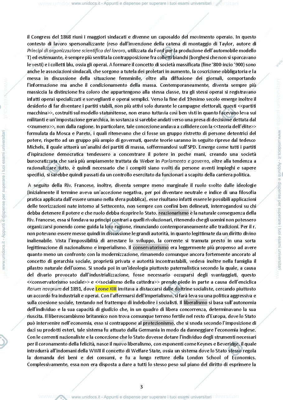 Anteprima pagina 3 — Storia contemporanea