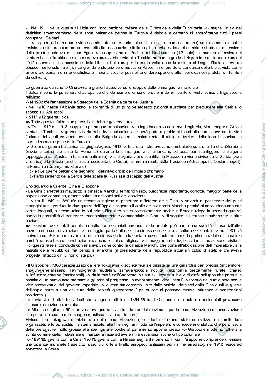 Anteprima pagina 2 — Storia contemporanea Prof. Edallo 