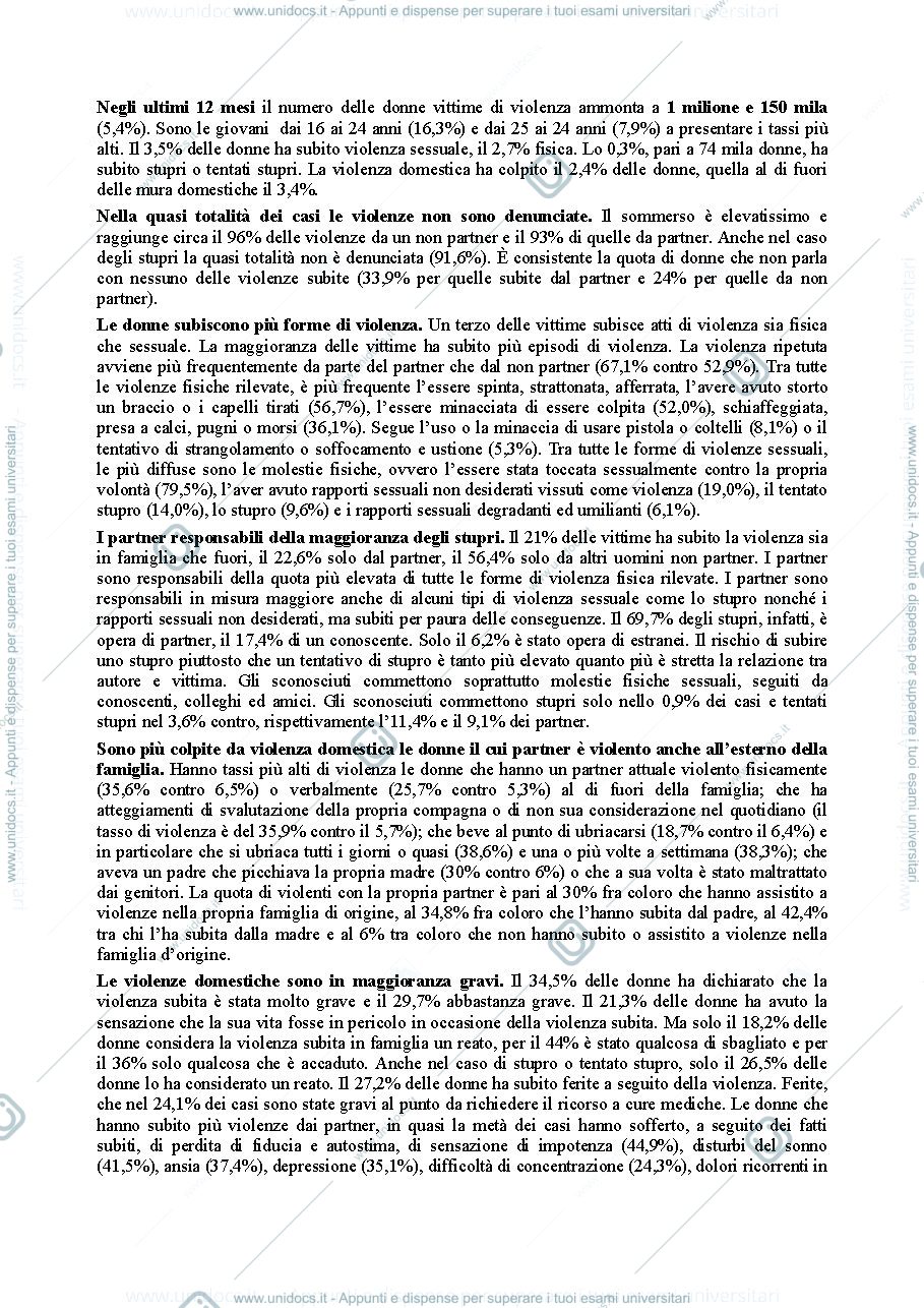 Anteprima pagina 2 — "La violenza e i maltrattamenti contro le donne dentro e fuori la famiglia" (Cavarocchi/Guarnieri)